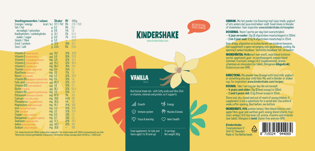 Kindershake Sachet